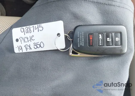 2019 Lexus Rx 350 из США, поврежденный, VIN 2T2ZZMCA6KC119619